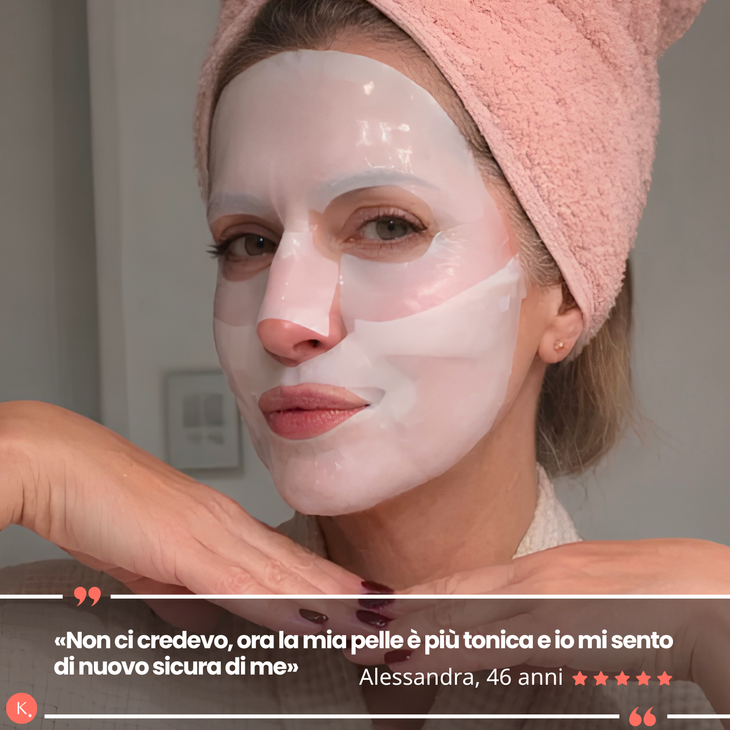Maschera Notte Liftante al Collagene, Vitalys Glowdeep